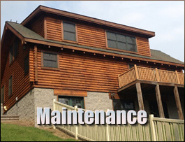  Belmont, North Carolina Log Home Maintenance